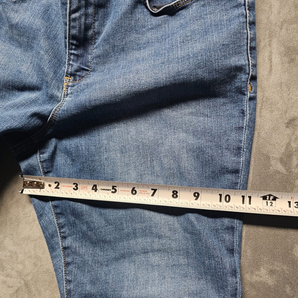 Athleta Sculptek Skinny Jeans Medium Wash Denim Womens Size 12 - Picture 11 of 13